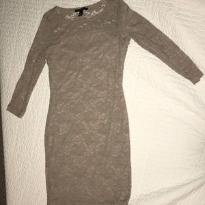Forever 21 Lace Slip on Dress